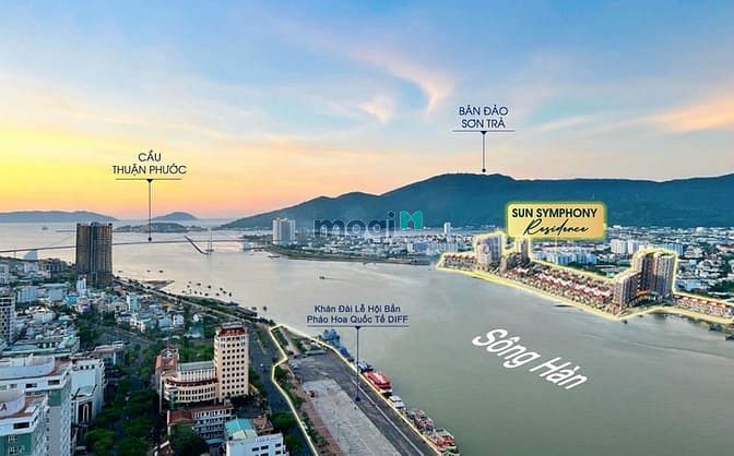 Hình ảnh Mb6623 nạp rút nhanh chóng Sun Symphony Đà Nẵng, tổ hợp Semi - compound view sông Hàn