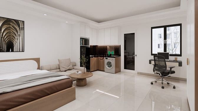 Hình ảnh Cho thuê studio 35 - 40m2 , full nội thất gần chợ Phạm Văn Hai