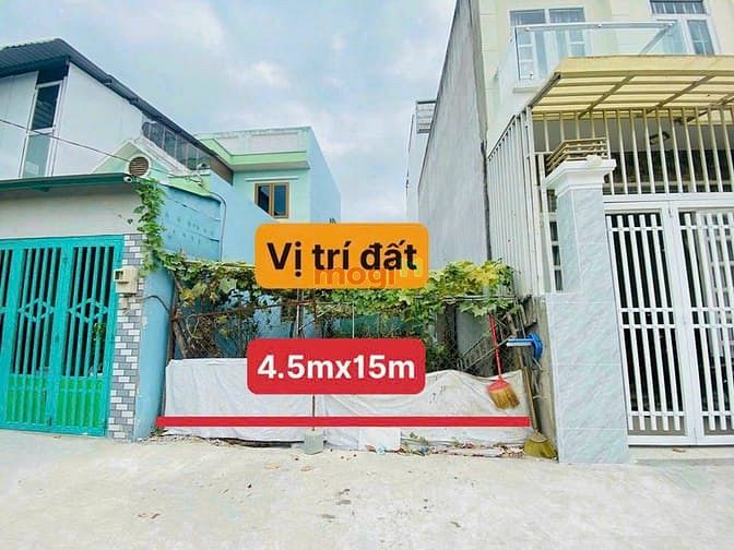 Hình ảnh Đất Thổ Cư DT: 4.5m x 15m SHR Đường TL15 P-Thạnh Lộc