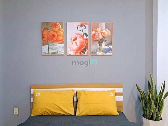 Hình ảnh Trống lại Studio Quận 1 View bờ kè Hoàng Sa đầy đủ nội thất ban công