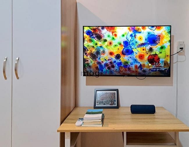Hình ảnh Trống lại Studio Quận 1 View bờ kè Hoàng Sa đầy đủ nội thất ban công