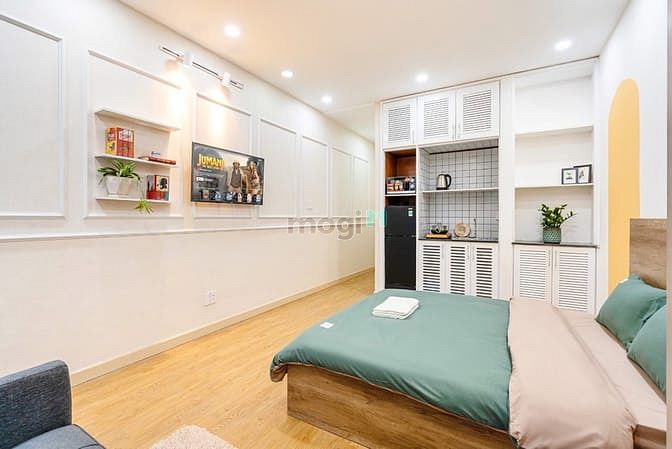 Hình ảnh Cho thuê căn Studio Quận 3 nội thất hiện đại cửa sổ thoáng gần cầu LVS