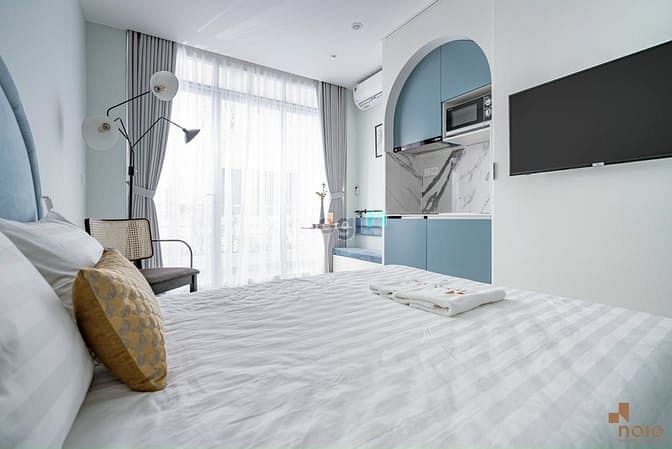 Hình ảnh Cho thuê Studio Quận 3 gần CV Lê Văn Tám đầy đủ nội thất hiện đại