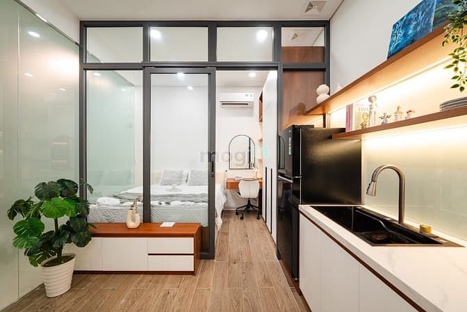 Hình ảnh Cho thuê CHDV 1PN tách bếp ngay Q1