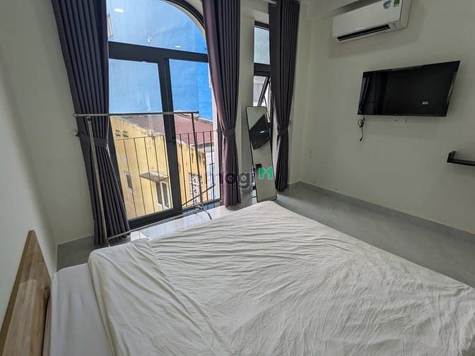 Hình ảnh Siêu phẩm Studio Quận 5 ban công, máy giặt riêng, đầy đủ tiện nghi