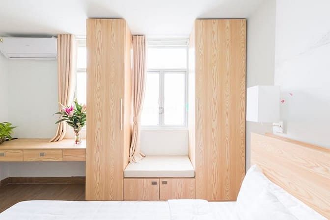 Hình ảnh Cho thuê phòng cửa sổ lớn, nội thất cao cấp thang máy Quận 1