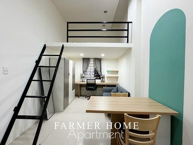 Hình ảnh Phòng Duplex Nội Thất Đầy Đủ Cho Thuê Giờ Tự Do