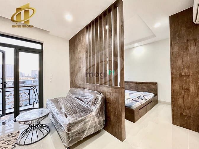 Hình ảnh Studio vách ngăn 2 BAN CÔNG gần TDTU, RMIT, Lotte Mart