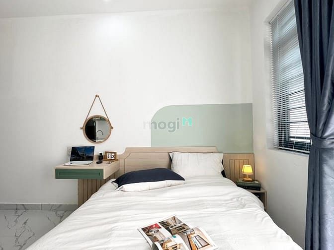 Hình ảnh Siêu phẩm Studio Quận 10 gần SVĐ Phú Thọ đầy đủ nội thất máy giặt riên