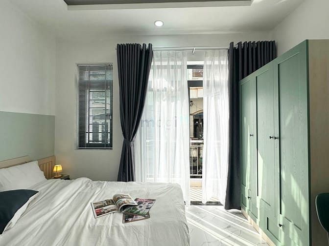 Hình ảnh Siêu phẩm Studio Quận 10 gần SVĐ Phú Thọ đầy đủ nội thất máy giặt riên