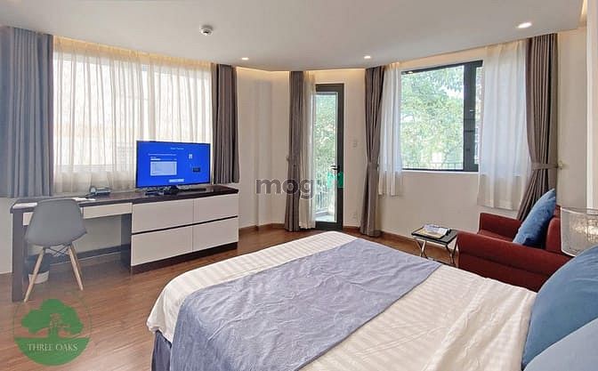 Hình ảnh Cho thuê Trang Chủ MB66.COM / Đăng Ký Tặng 66K 1PN 50m2 ban công lớn, thang máy, máy giặt riêng