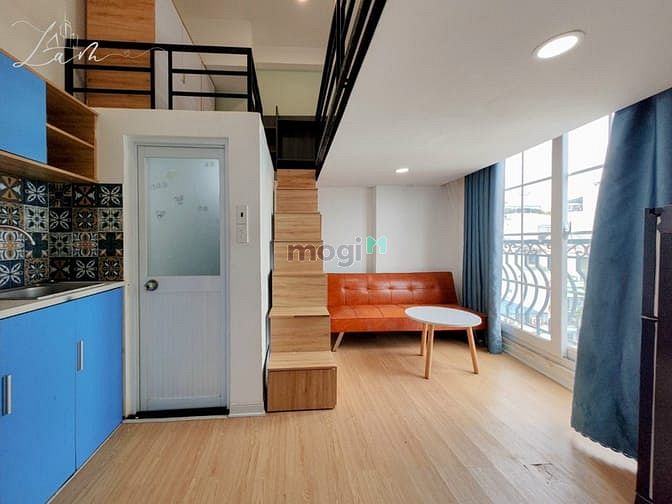 Hình ảnh Cho thuê CHDV Duplex Quận 8 đầy đủ nội thất cửa sổ lớn thoáng mát