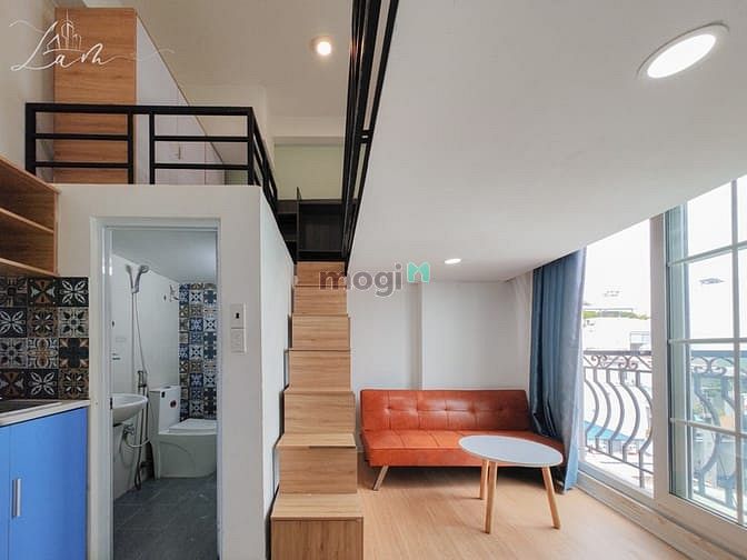 Hình ảnh Cho thuê CHDV Duplex Quận 8 đầy đủ nội thất cửa sổ lớn thoáng mát