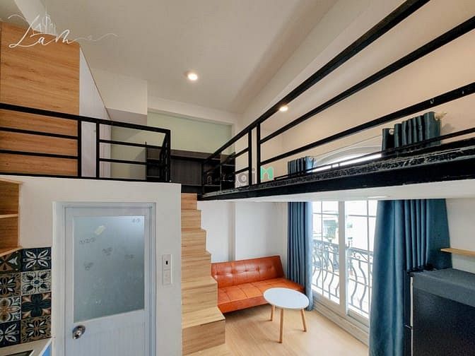 Hình ảnh Cho thuê CHDV Duplex Quận 8 đầy đủ nội thất cửa sổ lớn thoáng mát