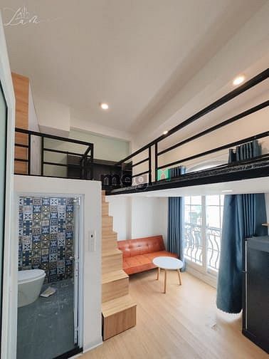 Hình ảnh Cho thuê CHDV Duplex Quận 8 đầy đủ nội thất cửa sổ lớn thoáng mát