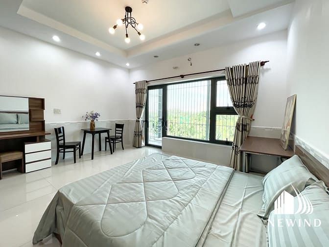 Hình ảnh CĂN HỘ Tách bếp, 1 phòng ngủ, Full nội thất, Ban công, Him Lam, Quận 7