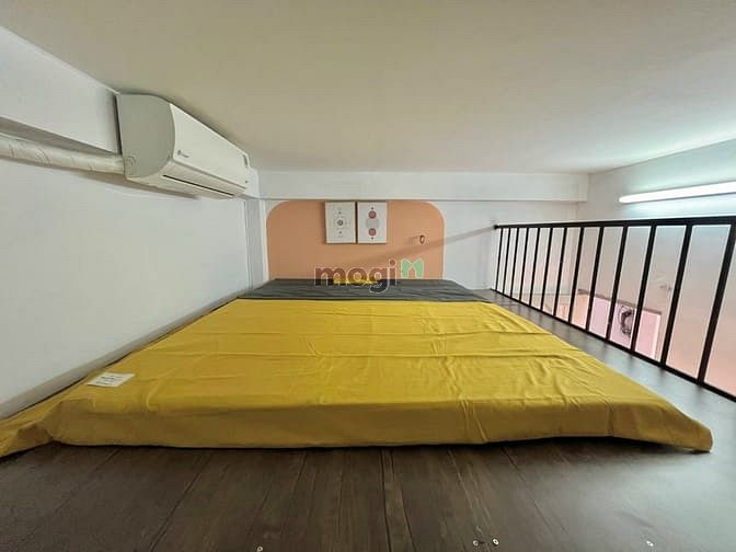 Hình ảnh Khánh Hội Q4, phòng dạng Duplex full nội thất, cửa sổ lớn