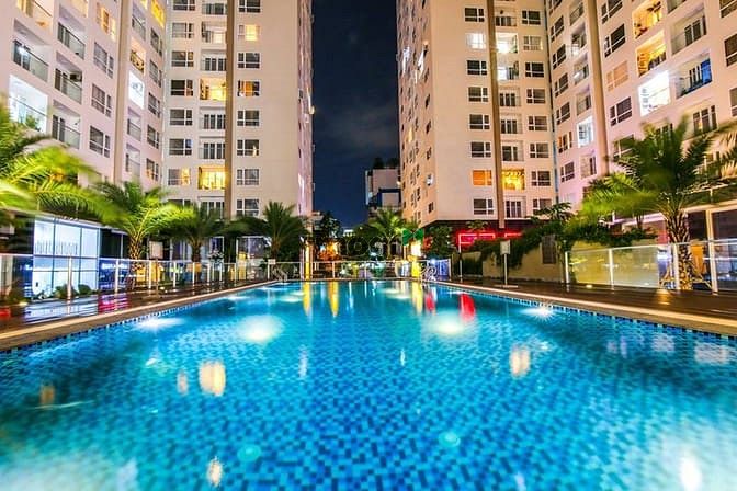 Hình ảnh Cho thuê Sky Center 80m2,2PN,2WC,Nội thất đầy đủ, nhà đẹp