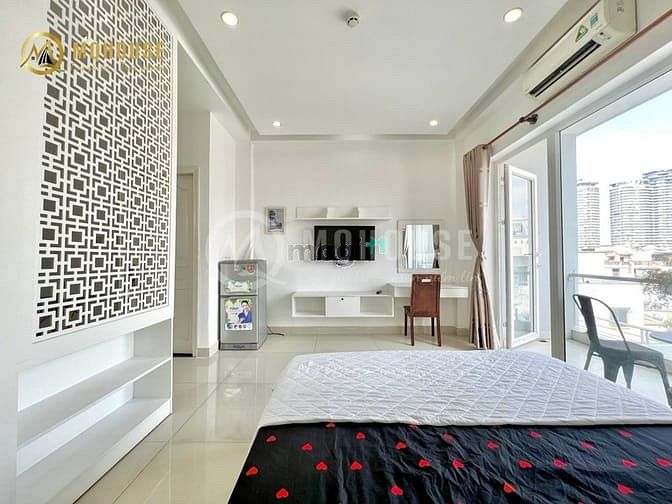 Hình ảnh 🌈🌈Mb6623 nạp rút nhanh chóng 1PN 40m2 ban công thang máy - Huỳnh Mẫn Đạt khu người Nhật