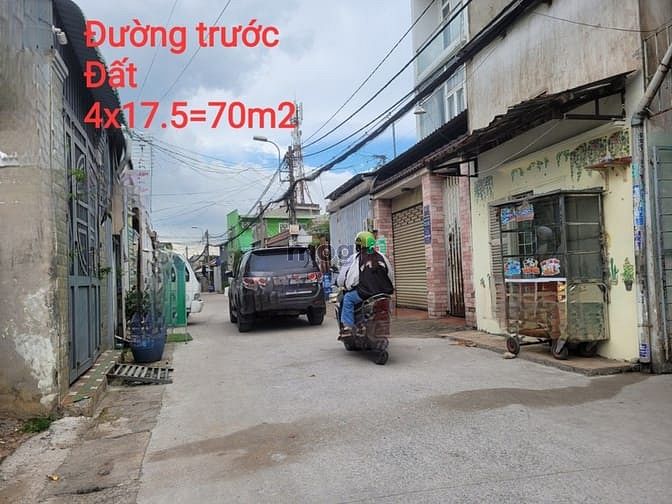 Hình ảnh Đất đẹp - Vị trí kinh doanh - Mặt tiền thông ô tô - DT: 70m2/3 tỷ 7