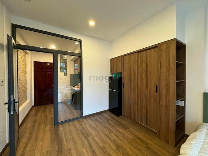 Hình ảnh 🍀1PN Luxury_Full NT Gỗ_Layout Sang Chảnh_Tone Ấm_Bancol Bờ Sông