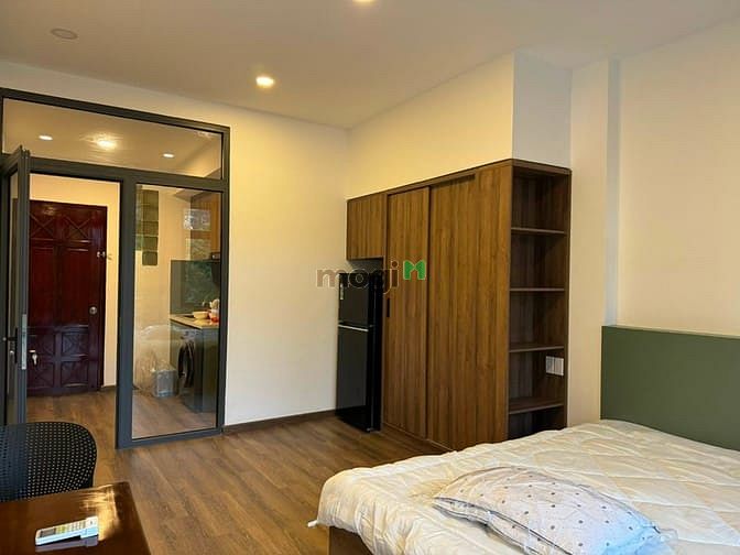 Hình ảnh 🍀1PN Luxury_Full NT Gỗ_Layout Sang Chảnh_Tone Ấm_Bancol Bờ Sông