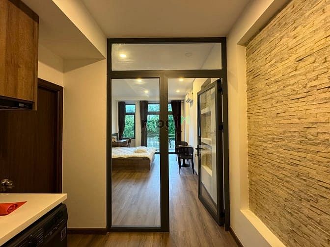 Hình ảnh 🍀1PN Luxury_Full NT Gỗ_Layout Sang Chảnh_Tone Ấm_Bancol Bờ Sông