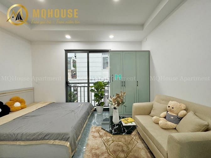 Hình ảnh Mb6623 nạp rút nhanh chóng mới 100% ban công - thang máy - tone xanh gần CV Gia Định