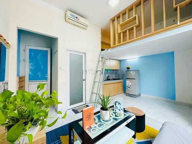 Hình ảnh Phòng Duplex - Cửa Sổ Lớn - Đầy Đủ Nội Thất - Cho Thuê Giờ Tự Do
