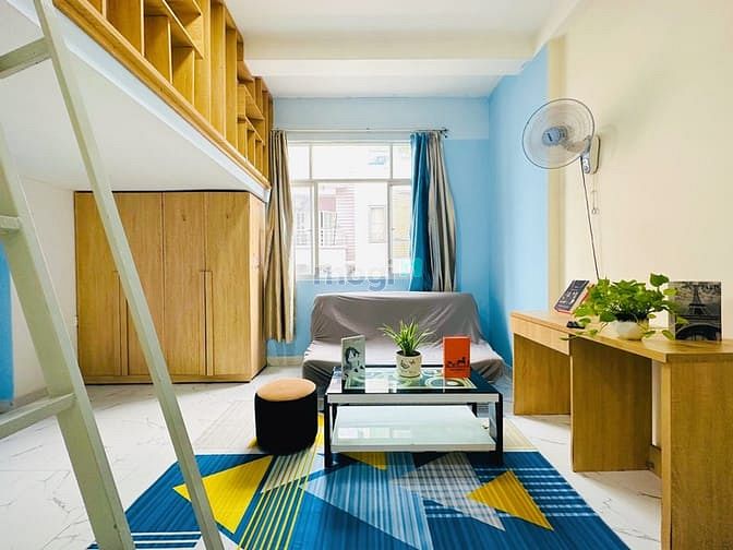 Hình ảnh Phòng Duplex - Cửa Sổ Lớn - Đầy Đủ Nội Thất - Cho Thuê Giờ Tự Do