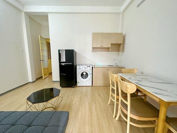Hình ảnh Căn Hộ Dịch Vụ 02 Phòng Ngủ - Ban Công - Máy Giặt Riêng - Giờ Tự Do