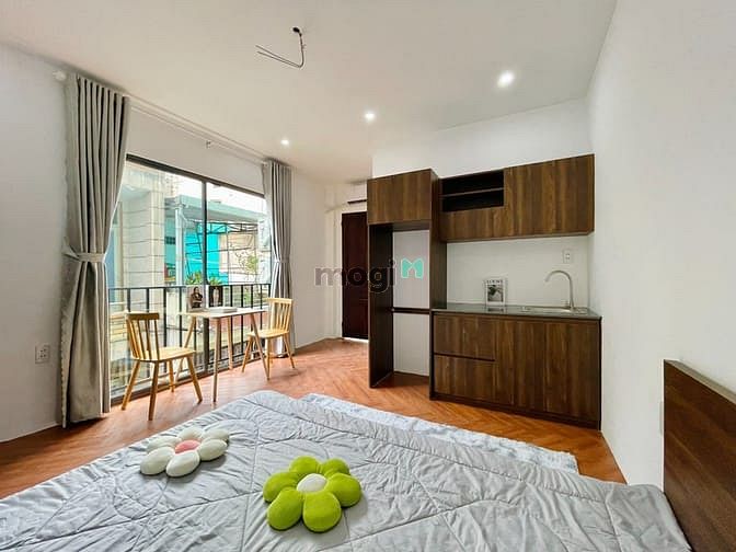 Hình ảnh Cho thuê Trang Chủ MB66.COM / Đăng Ký Tặng 66K Studio bancon giả NT mới 100% gần phố Bùi Viện