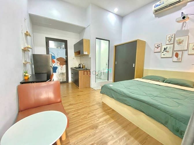 Hình ảnh Mb6623 nạp rút nhanh chóng Studio Full nội thất Cửa sổ lớn, BanCon P4 Tân Bình