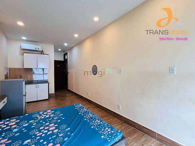 Hình ảnh Cho thuê Trang Chủ MB66.COM / Đăng Ký Tặng 66K Studio Full nội thất cửa sổ lớn gần chợ Hoàng Hoa Thám