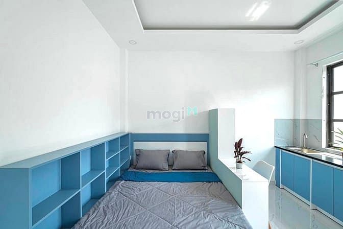 Hình ảnh Cho Thuê Căn Hộ Ban Công Mới Full Nội Thất CMT8 quận 10, mới an ninh