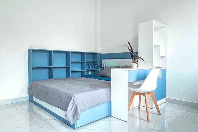 Hình ảnh Cho Thuê Căn Hộ Ban Công Mới Full Nội Thất CMT8 quận 10, mới an ninh