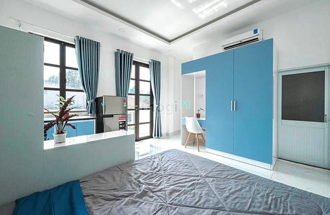 Hình ảnh Cho Thuê Căn Hộ Ban Công Mới Full Nội Thất CMT8 quận 10, mới an ninh
