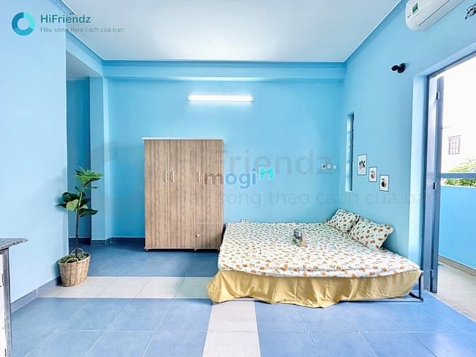 Hình ảnh Cho thuê CH mini có ban công thoáng ngay Lê Văn Việt gần UFM, GTVT Q9