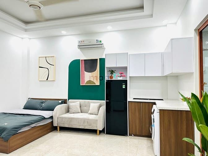 Hình ảnh Mb6623 nạp rút nhanh chóng Studio Full nội thất giá siêu mềm cửa sổ gần CV Hoàng Văn Thụ
