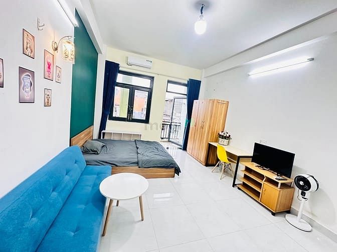 Hình ảnh Mb6623 nạp rút nhanh chóng Studio Ban công, Cửa sổ lớn gần LotteMart Tân Bình