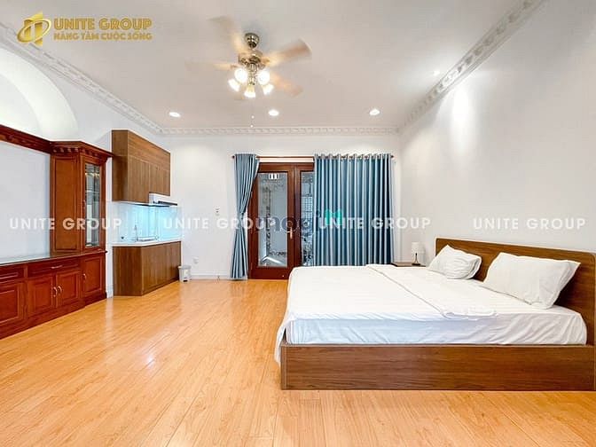 Hình ảnh Cho Thuê Căn Hộ Studio Ban Công Full Nội Thất Tách Bếp Q.7