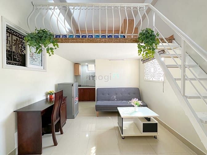 Hình ảnh Cho Thuê Căn Hộ Duplex Full Nội Thất Có Cửa Sổ Ngay ĐH Tôn Đức Thắng