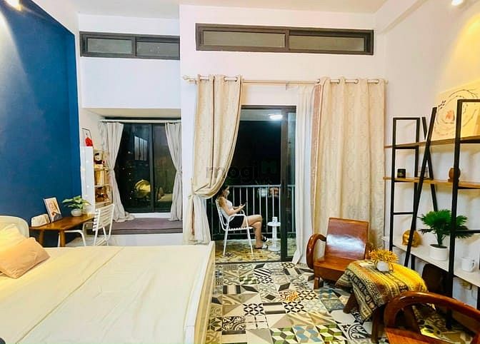 Hình ảnh 🌈Cho Thuê Căn Hộ Studio_Full NT_Bancolny Xinh_Giường tách Bếp_PVH_BT