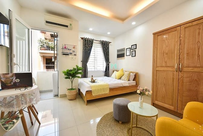 Hình ảnh Cho thuê Trang Chủ MB66.COM / Đăng Ký Tặng 66K Studio máy giặt riêng, bancon gần phố Bùi Viện