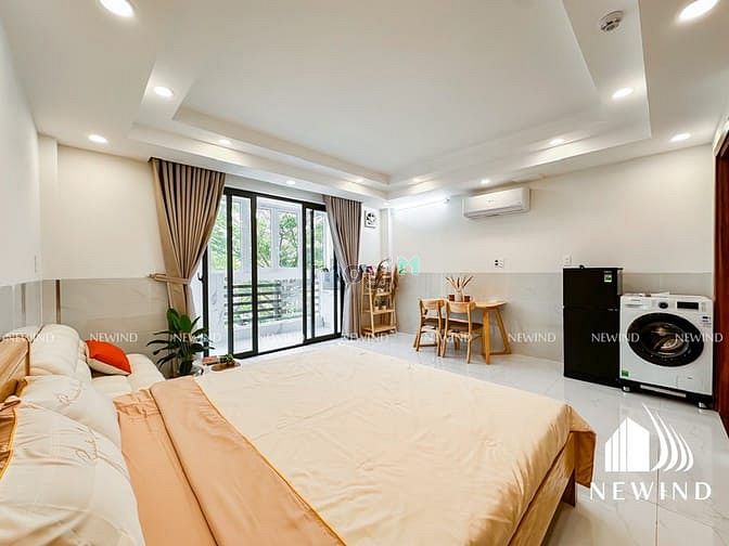 Hình ảnh STUDIO ban công, máy giặt riêng, full nội thất, gần LotteMart, Quận 7