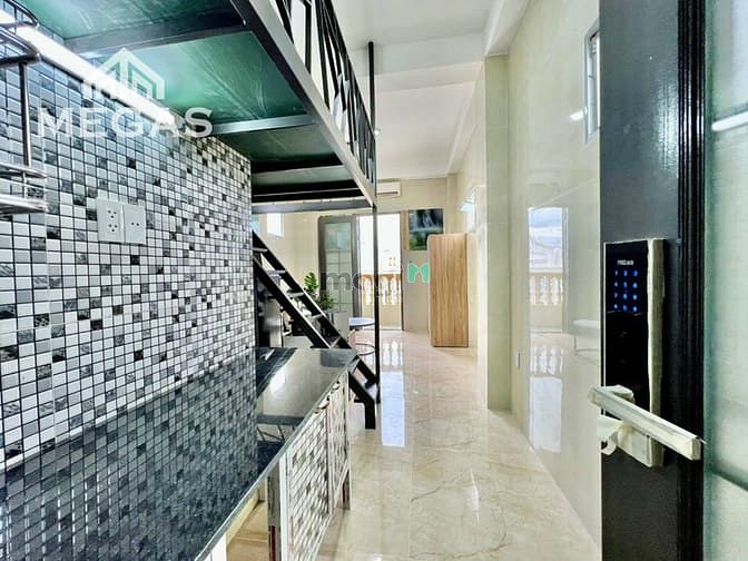 Hình ảnh Căn Hộ Dịch Vụ Sẵn Máy Lạnh Có Ban Công Siêu Thoáng Gần Aeon Bình Tân
