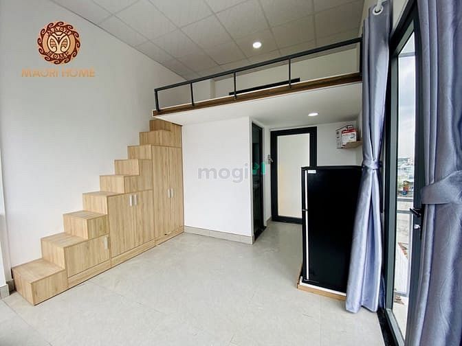 Hình ảnh Căn Phòng Full Nội Thất Có Ban Công , Cửa Sổ Cực Thoáng Mát