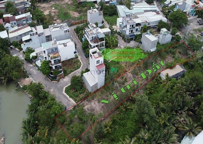 Hình ảnh Quá rẻ, Chỉ nhỉnh 23tr/m2 Đất mặt tiền thổ cư 1300m2, 3 mặt, view sông