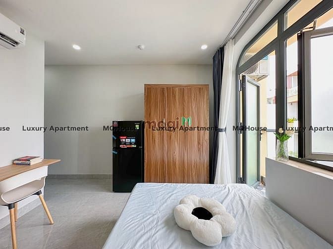 Hình ảnh Studio ban công_thang máy_ngay toà nhà Viettel_Đại Học Hoa Sen
