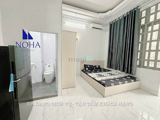 Hình ảnh Cho Thuê Studio Ban Công, Mới xây 100%, Đầy Đủ Nội Thất